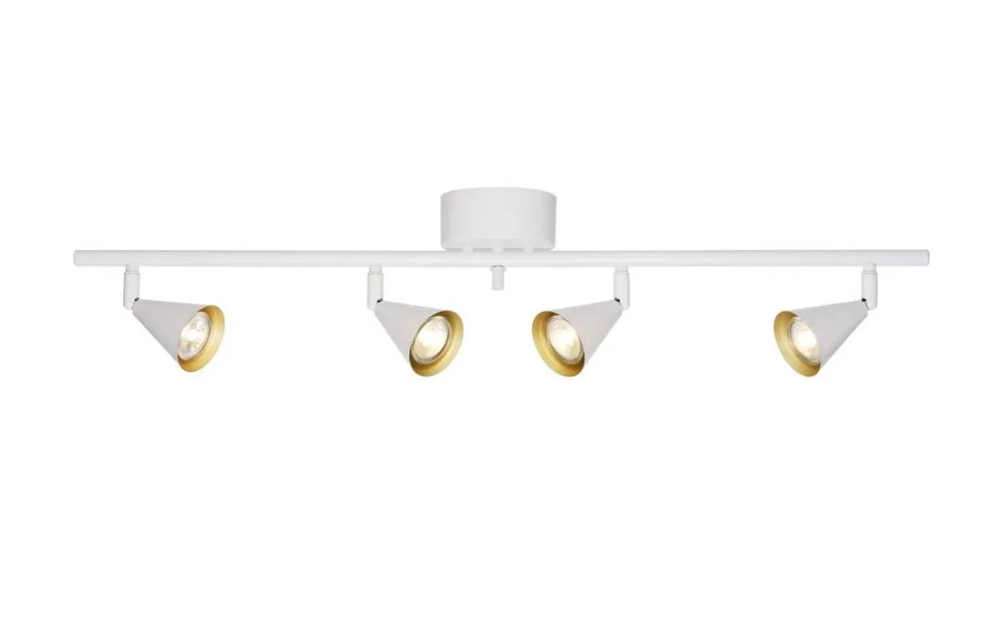 Polaris Takspotlight 110cm 4L Vit/Guld