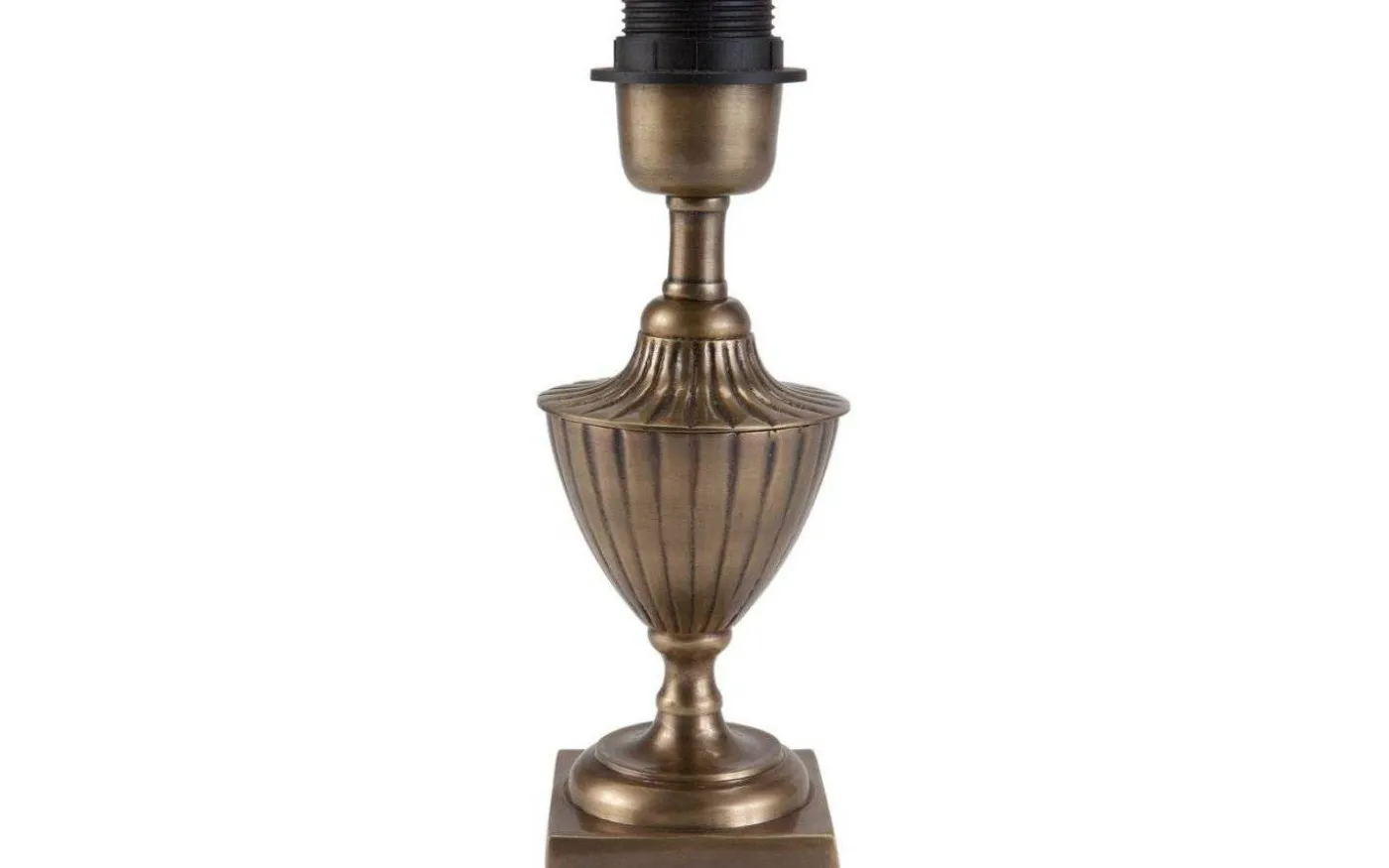 Pollino Lampfot 24cm Antikmässing