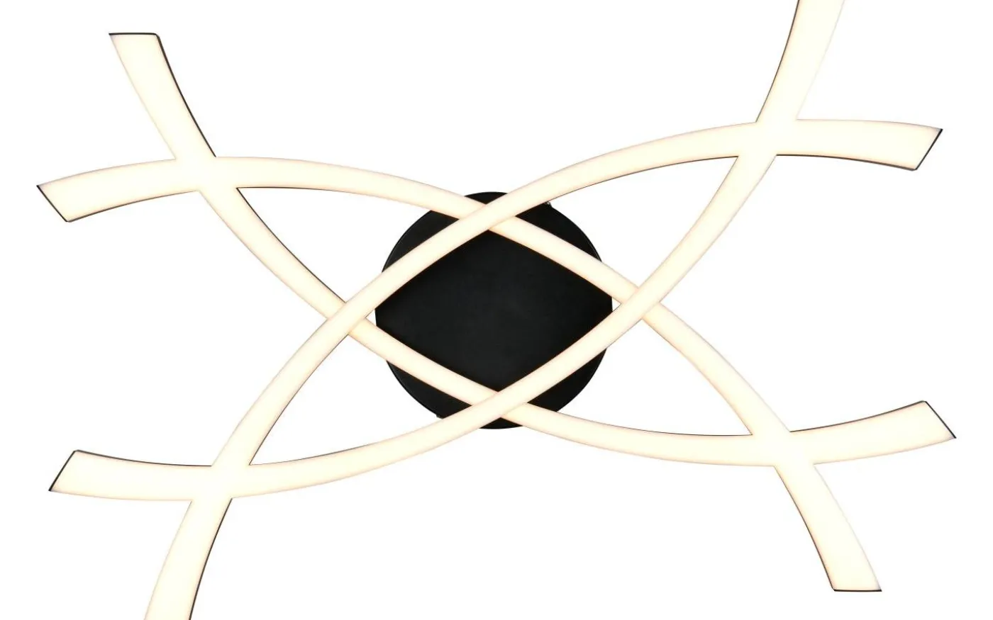 Pollock Plafond LED 60x40cm mattsvart