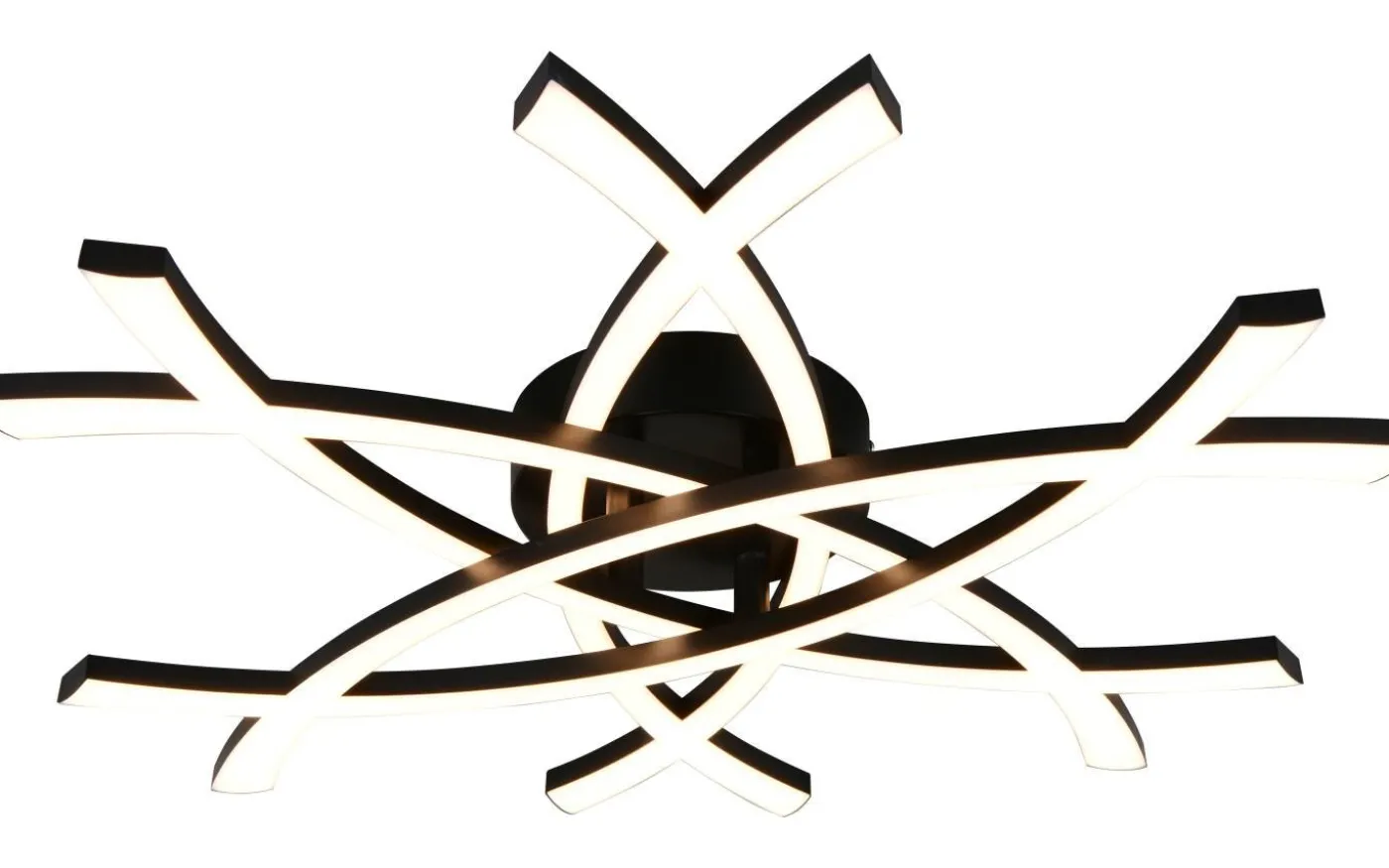 Pollock Plafond LED 62x59cm mattsvart