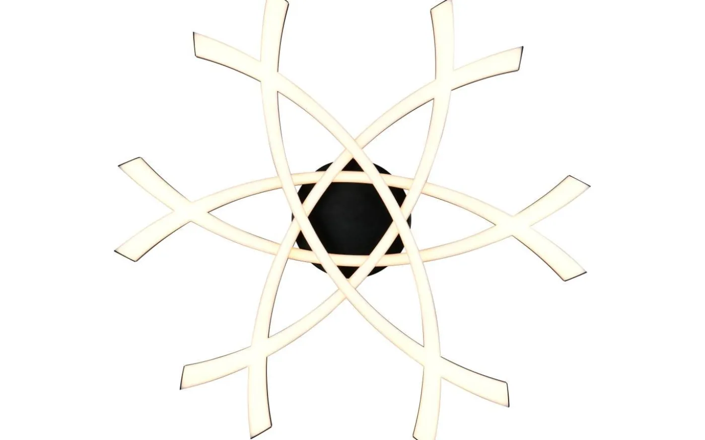 Pollock Plafond LED 62x59cm mattsvart