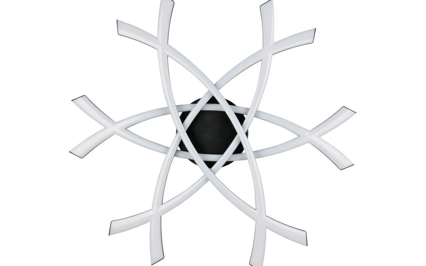 Pollock Plafond LED 62x59cm mattsvart