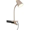 Pongo Klämlampa LED varmbeige