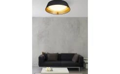 Ponts Plafond LED 45cm svart/guld