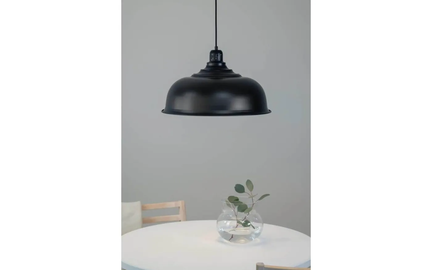 Port Taklampa 50cm Svart