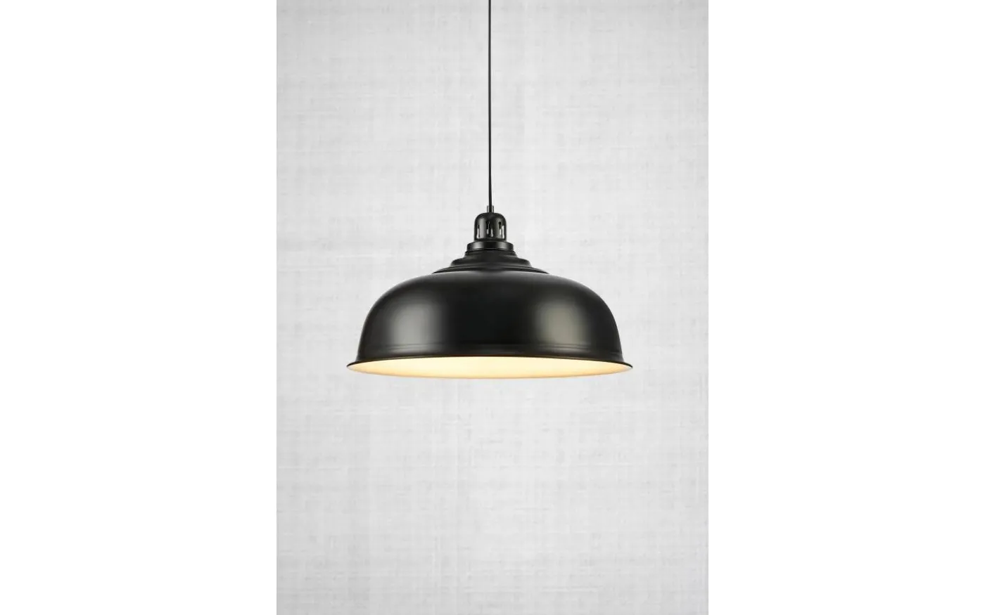 Port Taklampa 50cm Svart