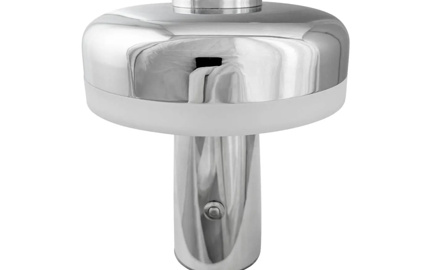 Porter Uppladdningsbar Bordslampa 16,5cm Krom