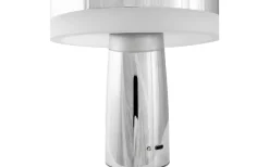 Porter Uppladdningsbar Bordslampa 16,5cm Krom