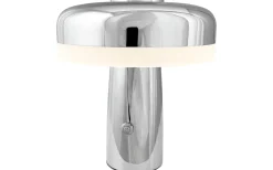 Porter Uppladdningsbar Bordslampa 16,5cm Krom