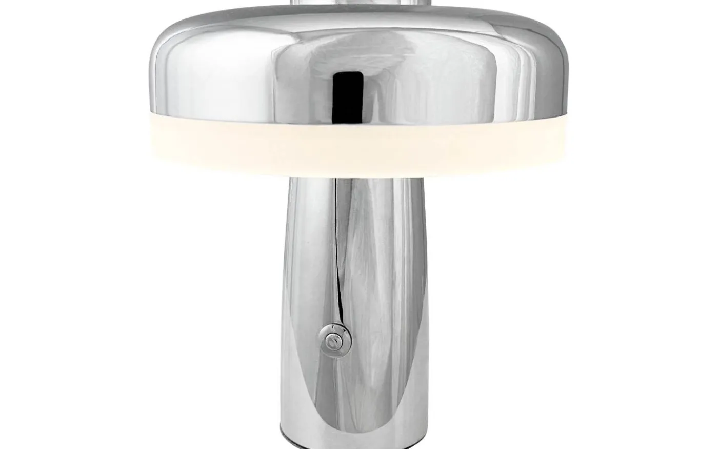 Porter Uppladdningsbar Bordslampa 16,5cm Krom