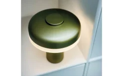 Porter Uppladdningsbar Bordslampa 16,5cm Metallic Grön