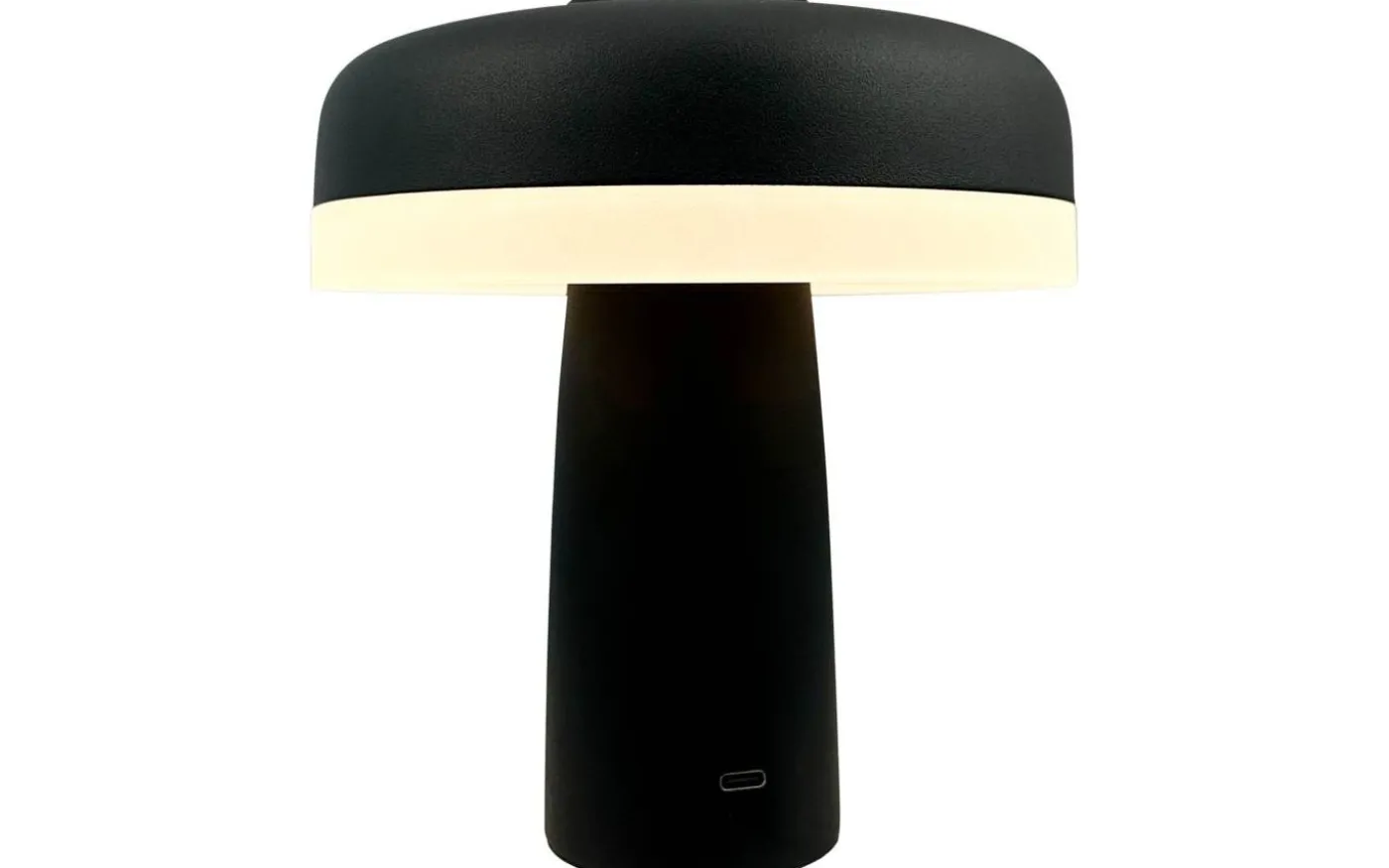 Porter Uppladdningsbar Bordslampa 16,5cm Svart