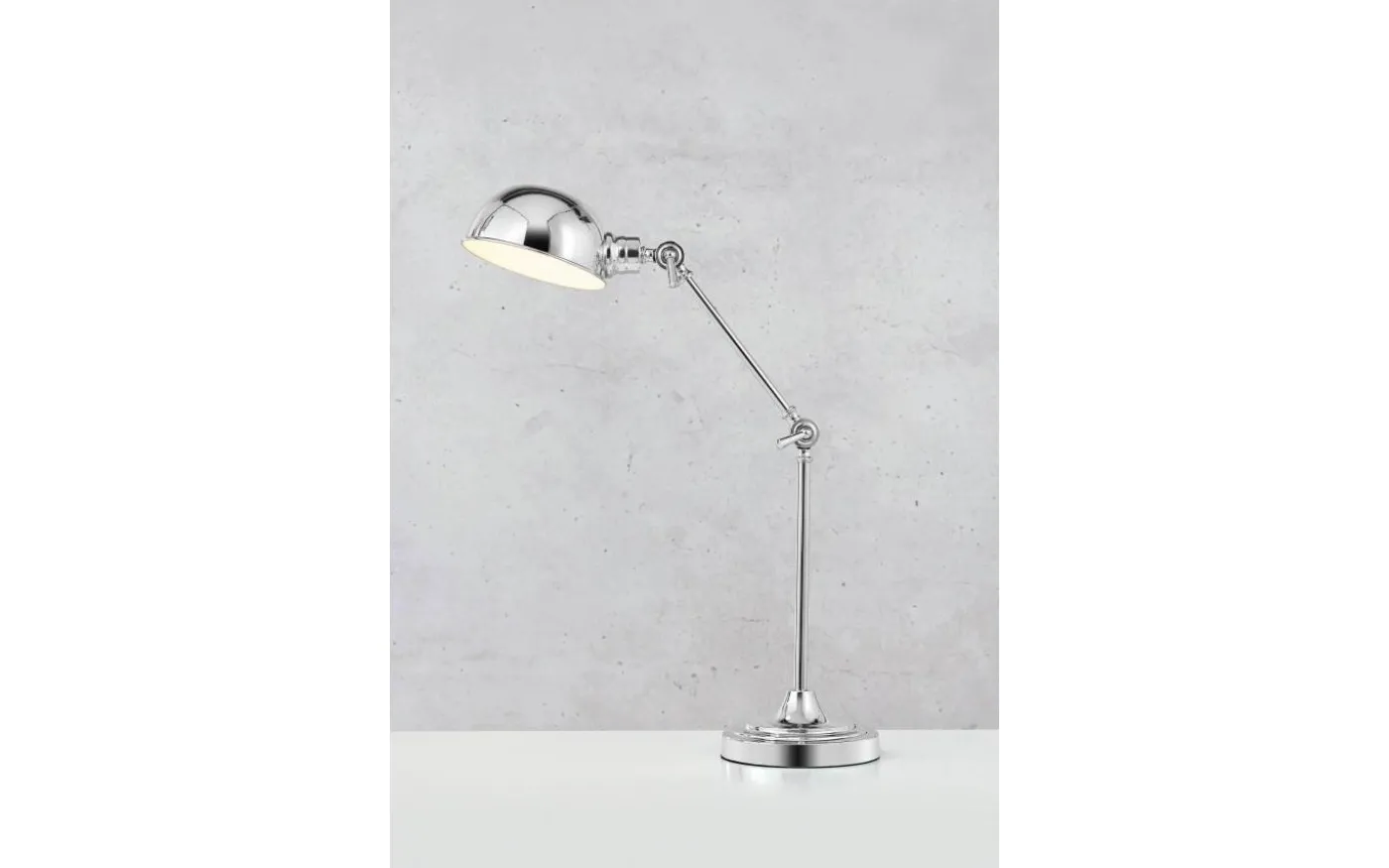 Portland Skrivbordslampa 67cm Krom