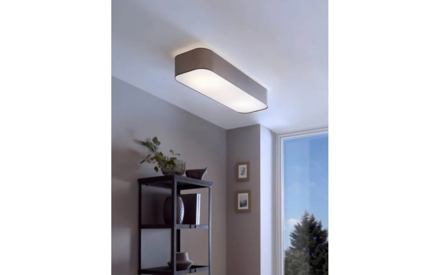 Posaderra Plafond 75cm Grå