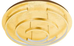 Pozondon Plafond 52cm LED 3000K 22,5W Guld