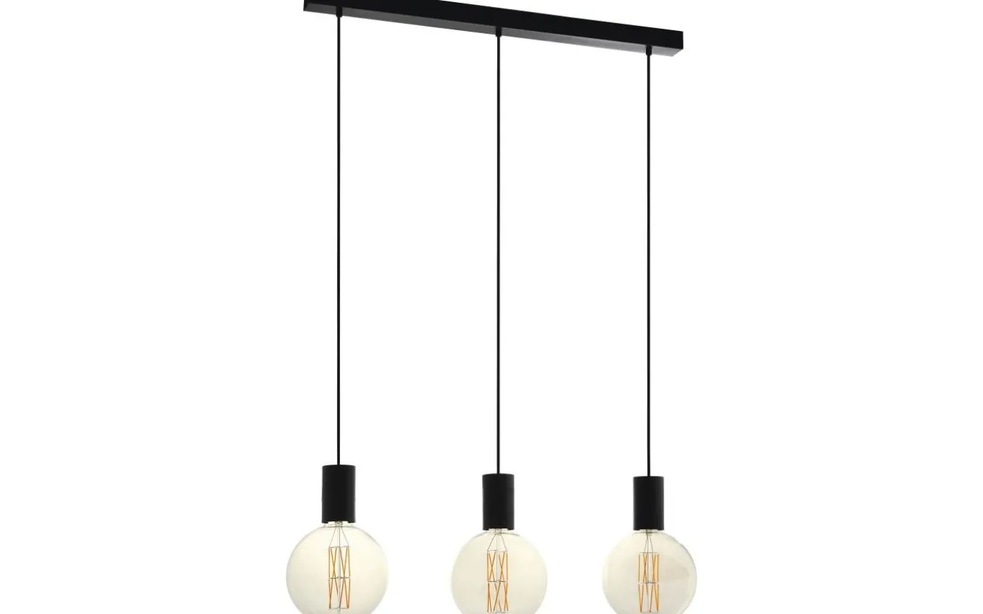 Pozueta Taklampa 84cm Svart