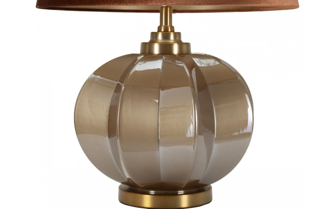Prag Bordslampa 57cm Brun