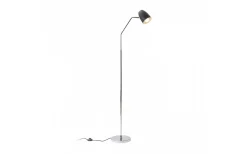 Pragma Golvlampa 160cm Svart/Krom E27