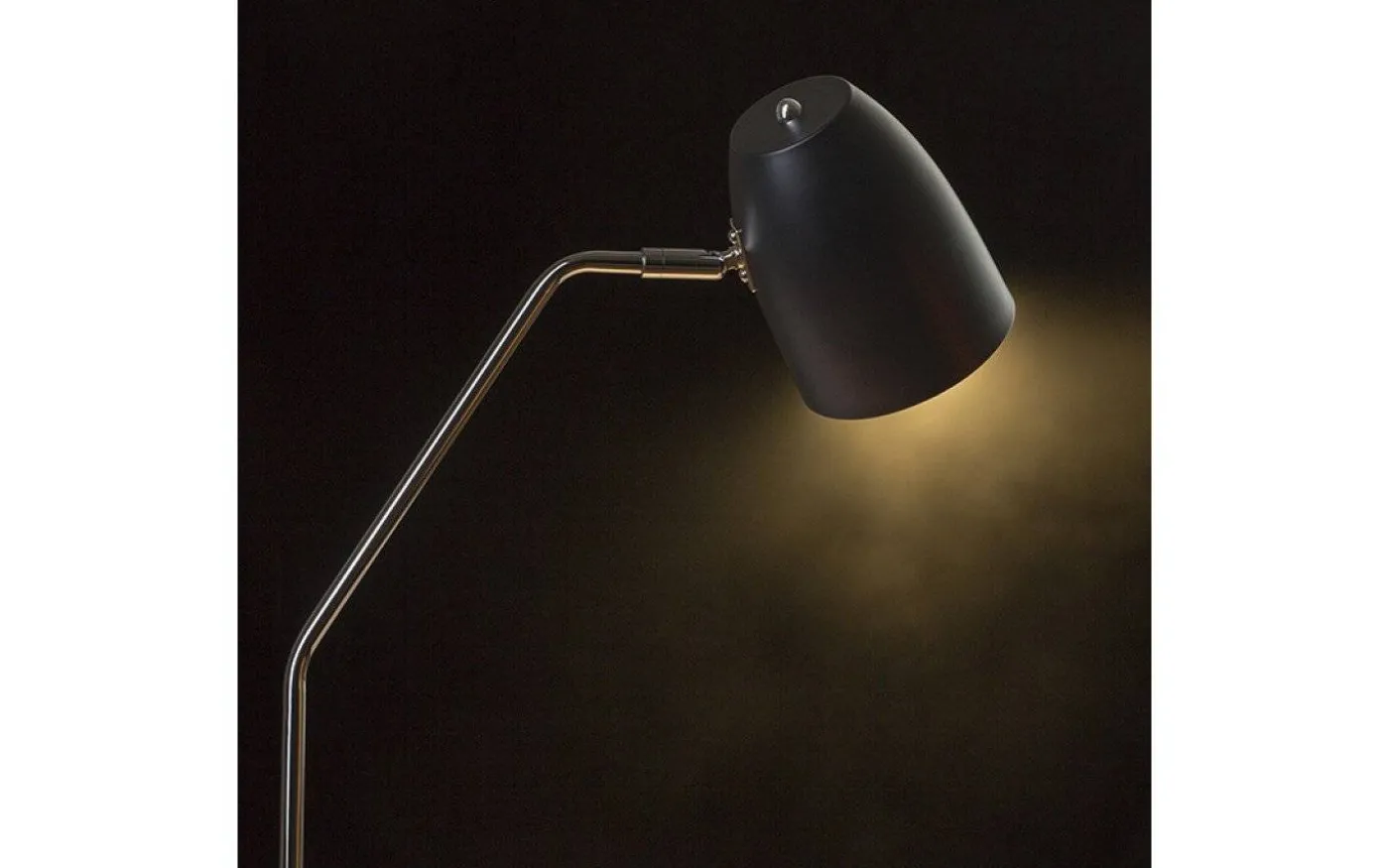 Pragma Golvlampa 160cm Svart/Krom E27