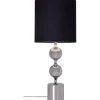 Prakt Bordslampa 60cm Krom/Svart