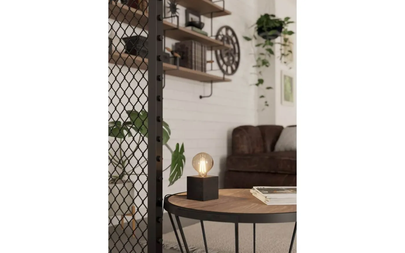 Prestwick 2 Bordslampa 9,5cm Svart