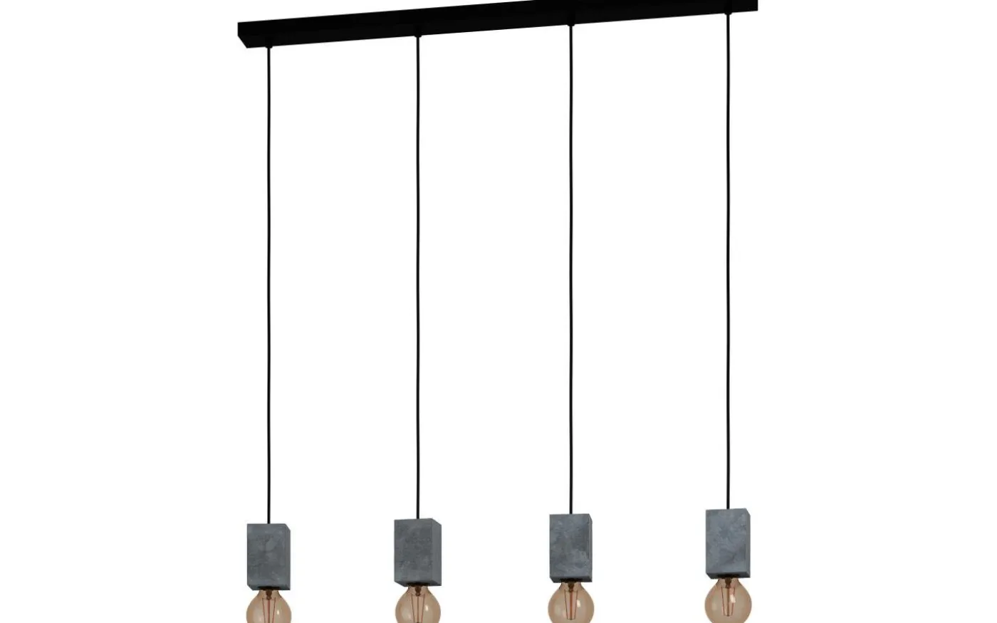 Prestwick 3 Taklampa 93cm Grå
