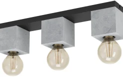 Prestwick Plafond 49cm Svart/Grå