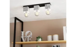 Prestwick Plafond 49cm Svart/Grå