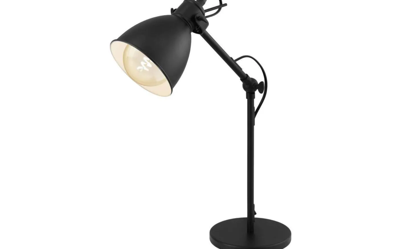Priddy Skrivbordslampa 43cm Svart
