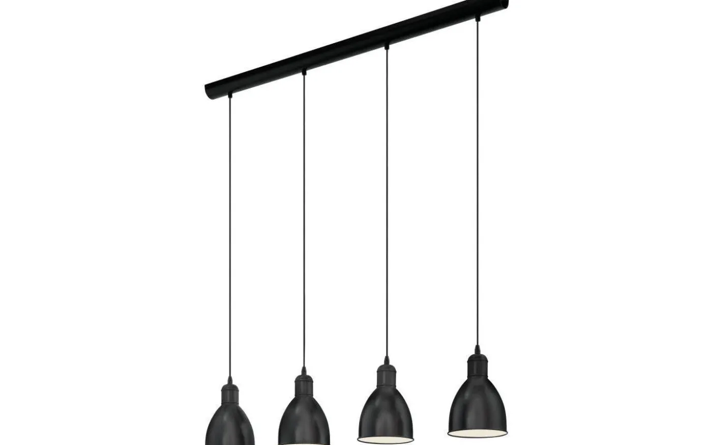 Priddy Taklampa 98cm 4L Svart