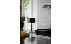 Prime Bordslampa 47cm Krom/Svart