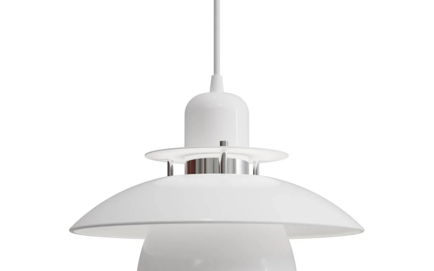 Primus Taklampa Ø28cm Blankvit/Krom