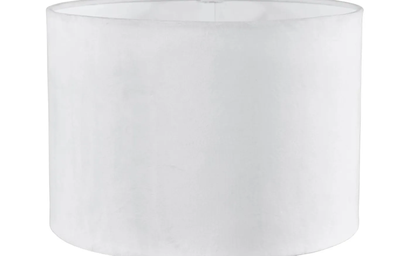 Proud Lampskärm Sammet Vit 34cm