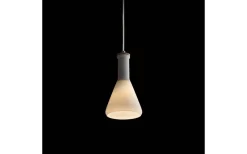 Pulire Kon Fönsterlampa Opalglas/Trä/Krom E14