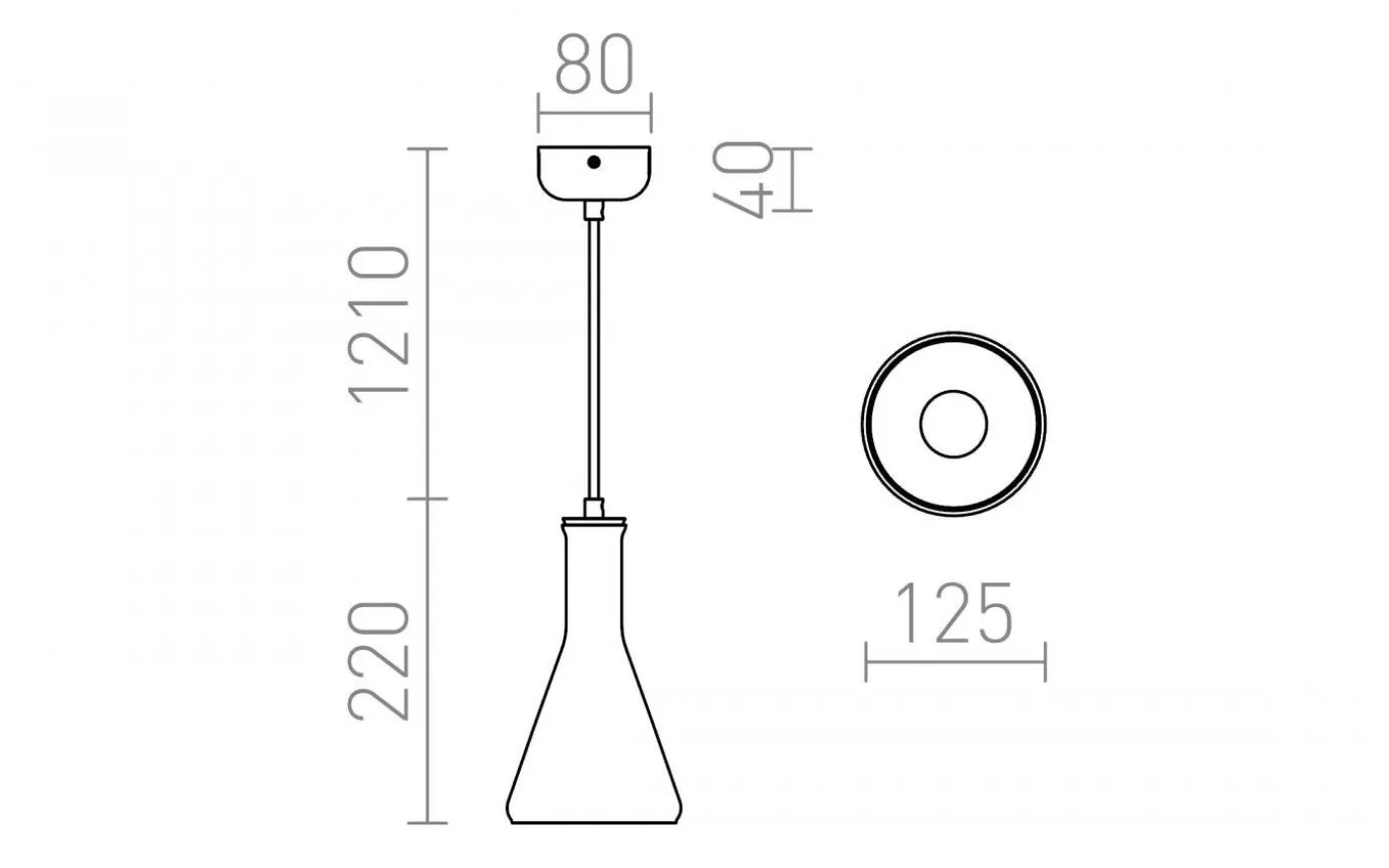 Pulire Kon Fönsterlampa Opalglas/Trä/Krom E14