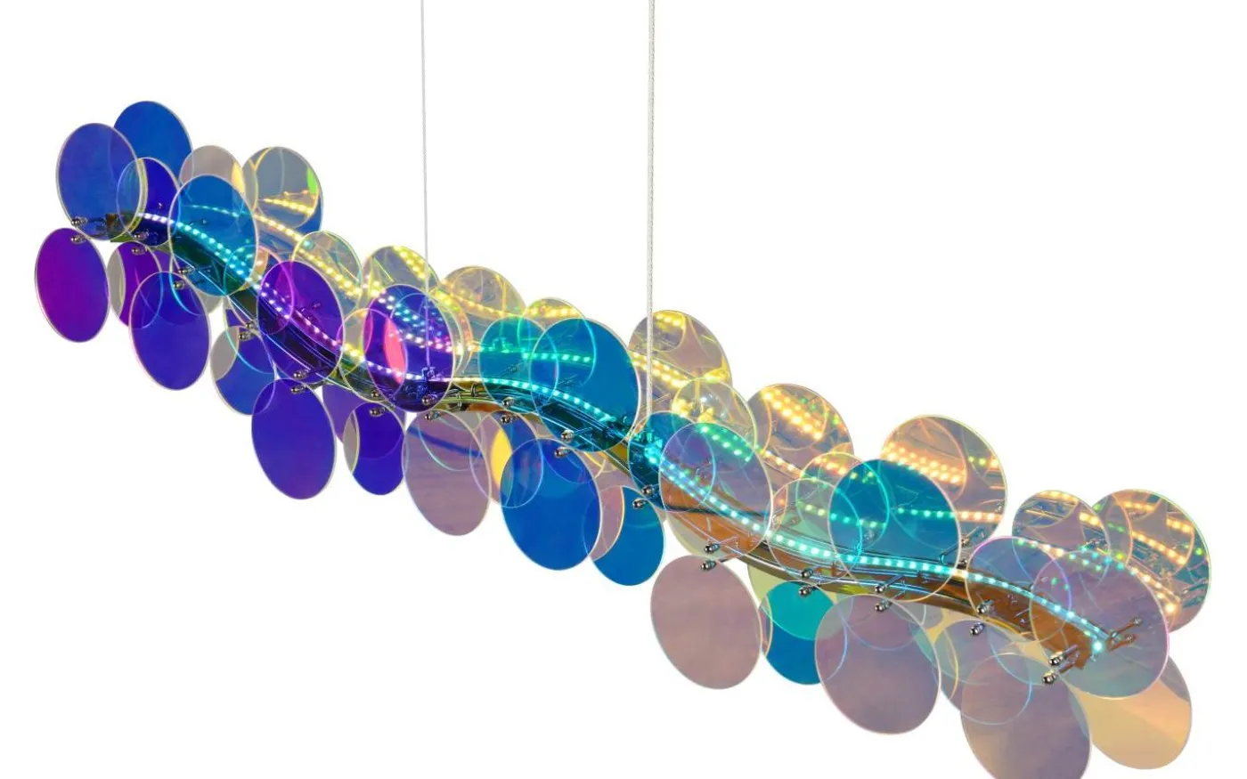 Pulse Taklampa LED i krom