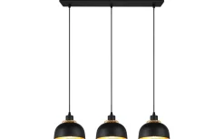 Punch Takpendel 3-delad E27 mattsvart