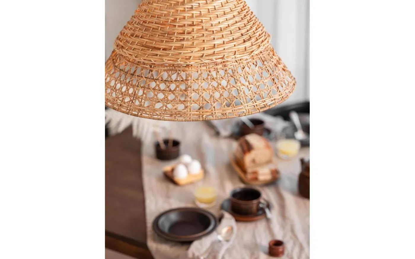 Pune Taklampa 50cm Natur