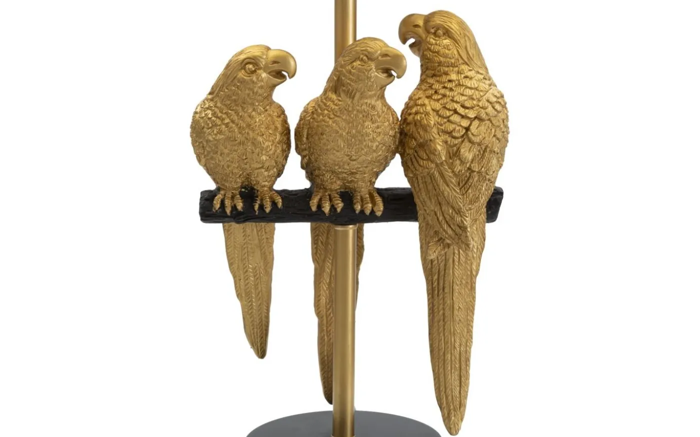 Punto Bordslampa Papegojor 62,5cm Guld/Svart