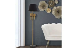 Punto Golvlampa Papegojor 164,5cm Guld/Svart