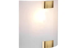 Pura Vägglampa 20cm E27 antikmässing