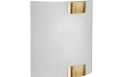 Pura Vägglampa 20cm E27 antikmässing