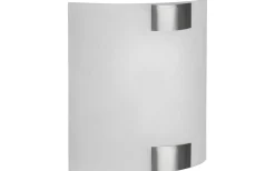 Pura Vägglampa 20cm E27 borstat stål