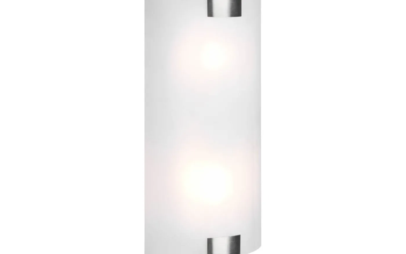 Pura Vägglampa 40cm 2xE27 borstat stål