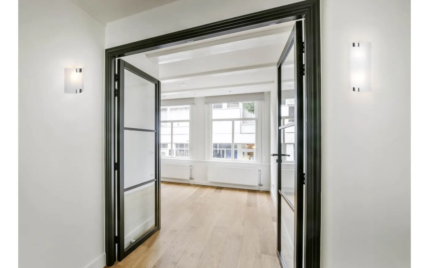 Pura Vägglampa 40cm 2xE27 borstat stål