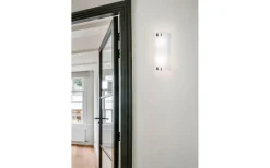 Pura Vägglampa 40cm 2xE27 borstat stål