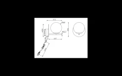 Pure Vägglampa E14 matt mässing