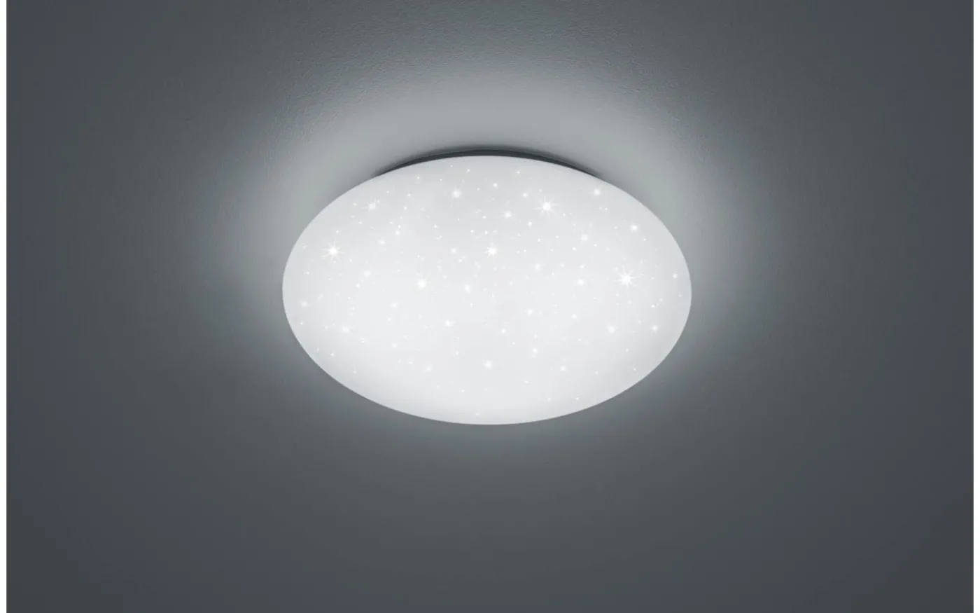 Putz Plafond LED 27cm vit stjärnljus IP44