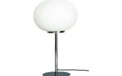 Queen Bordslampa 49cm Opal/Krom