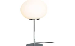Queen Bordslampa 49cm Opal/Krom